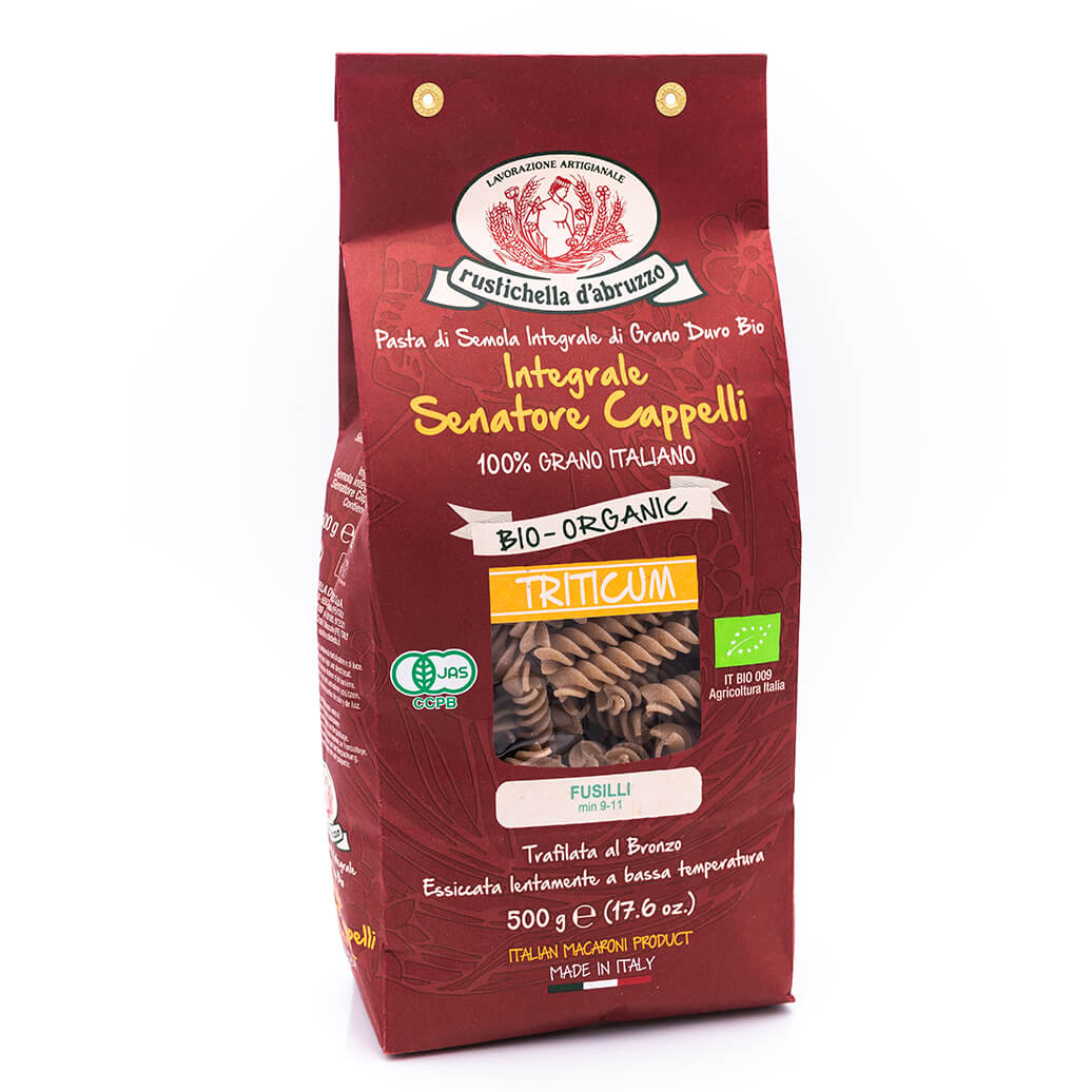 Fusilli integrali Senatore Cappelli - Triticum Bio Organic - Rustichella D'Abruzzo