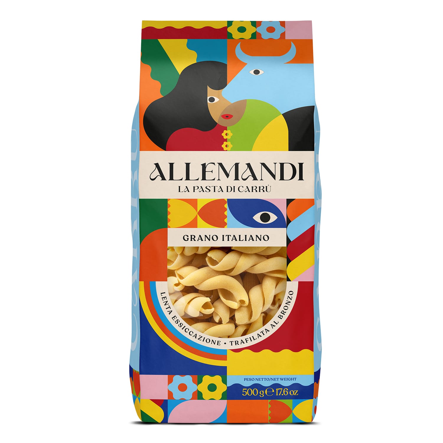 Pasta artigianale Allemandi semola - Saporelite - Trecce
