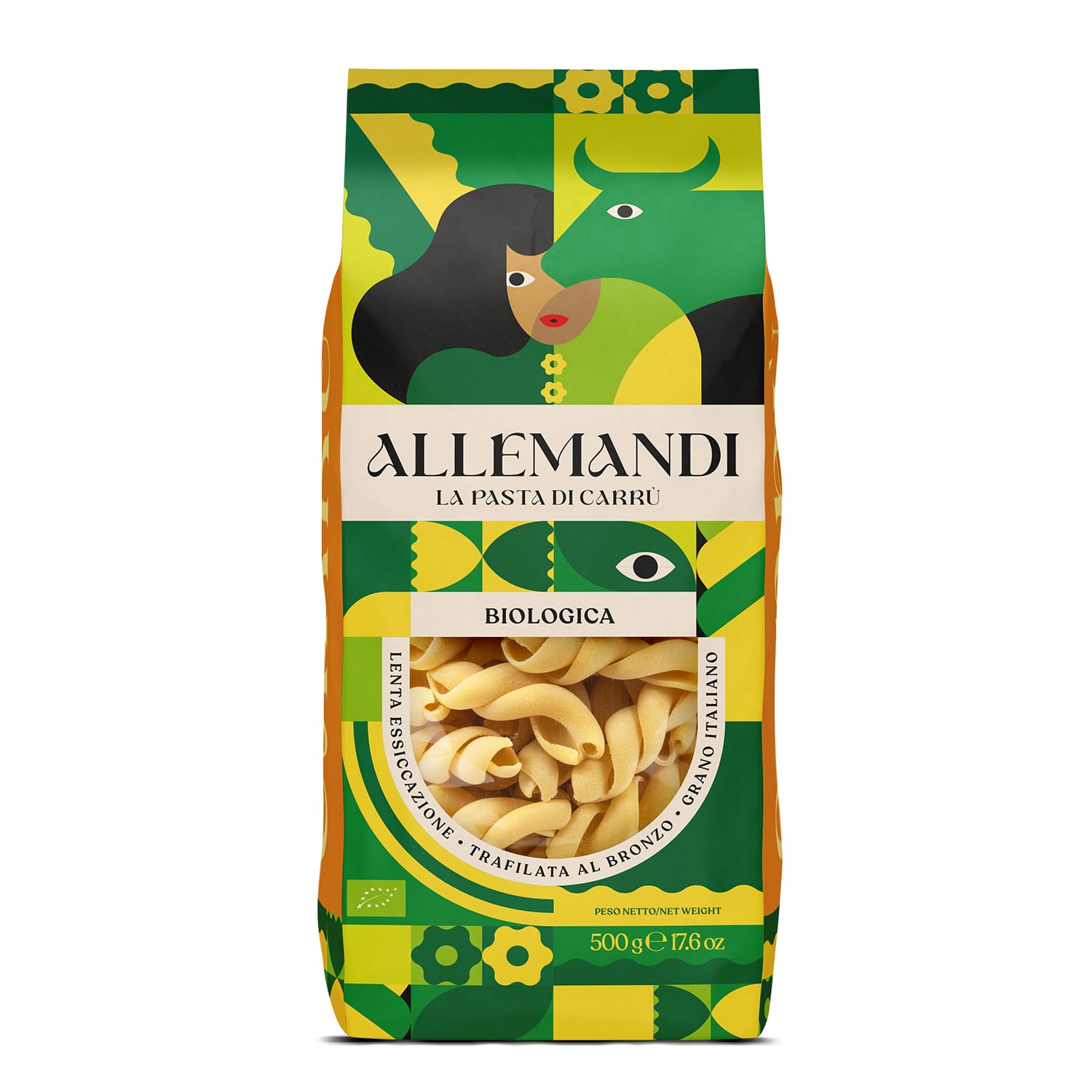 Pasta biologica Pastificio Allemandi - Pasta corta Trecce