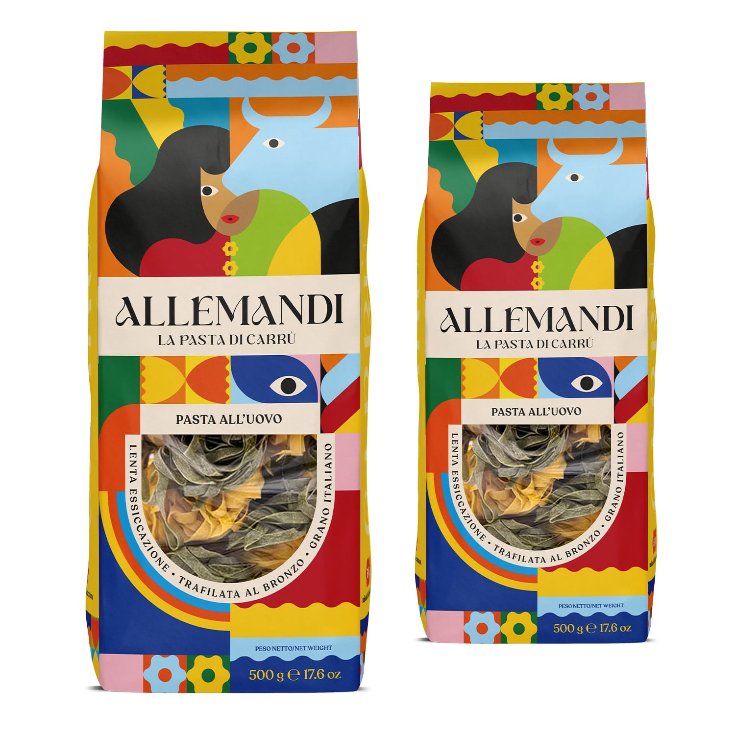 Pastificio Allemandi Pasta Artigianale Saporelite Paglia e Fieno