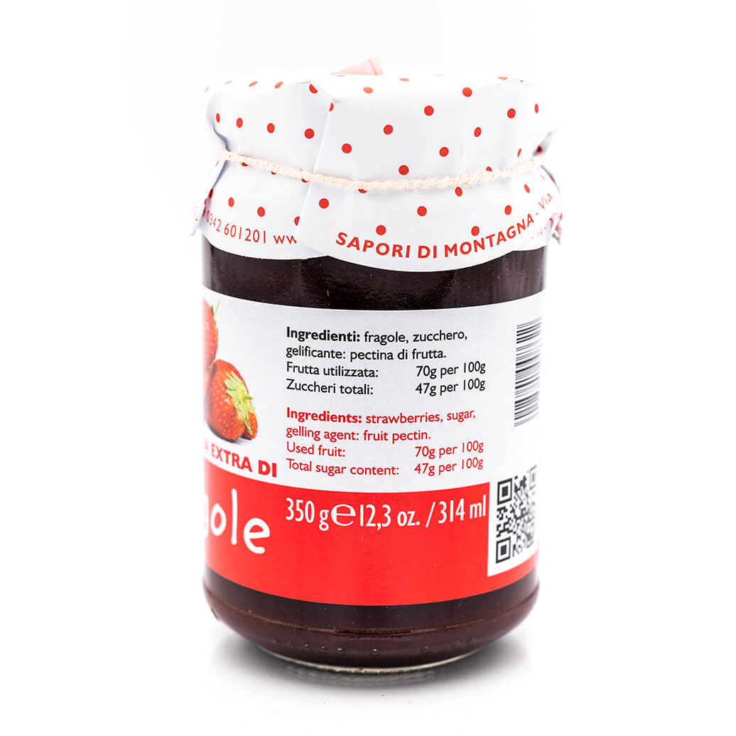 Confettura extra di fragole - Sapori di Montagna Retro
