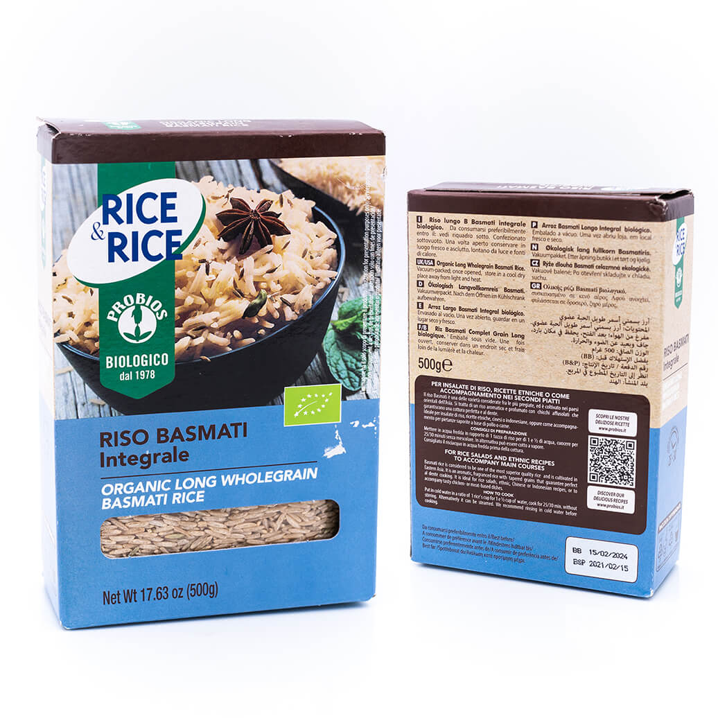 Riso Basmati Integrale - Biologico - Probios