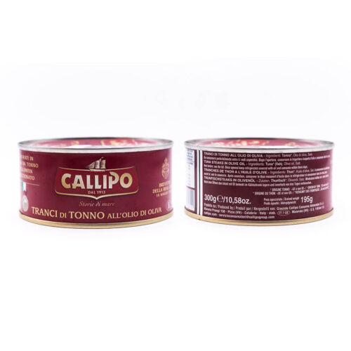 Filetti di tonno in olio di oliva - Callipo 300g