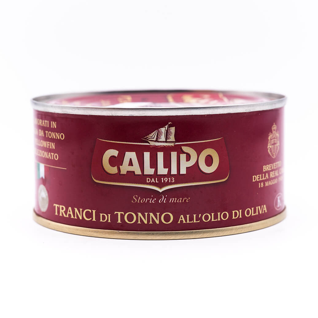 Filetti di tonno in olio di oliva - Callipo 300g fronte