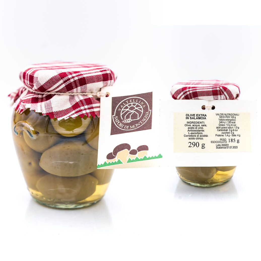 Olive extra in salamoia - Sapori di Montagna