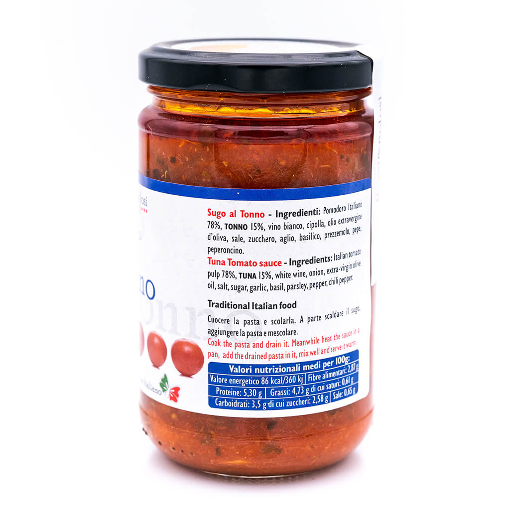 Sugo al tonno - Rossi&Golosi - Sapori di Montagna