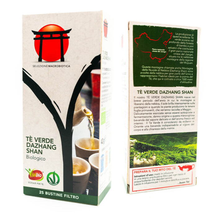 Tè verde Dazhang Shan - Biologico - Dieta Macrobiotica - Vivibio
