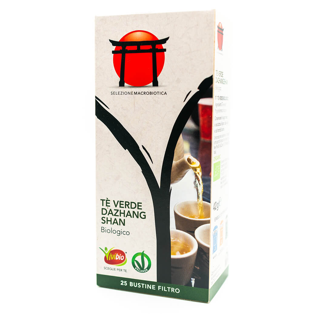 Tè verde Dazhang Shan - Biologico - Dieta Macrobiotica - Vivibio