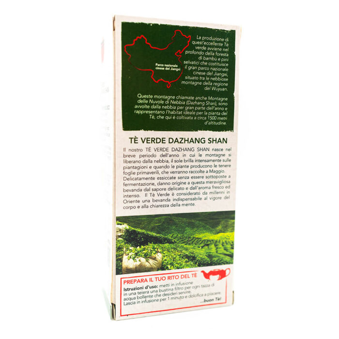 Tè verde Dazhang Shan - Biologico - Dieta Macrobiotica - Vivibio