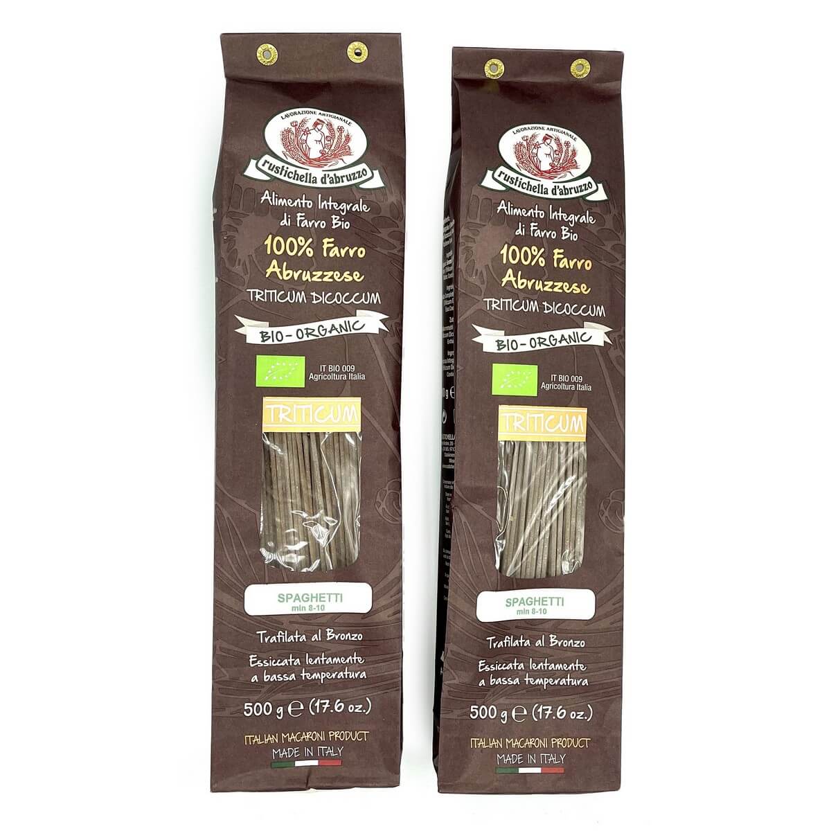 Spaghetti al farro - Triticum Bio Organic - Rustichella D'Abruzzo