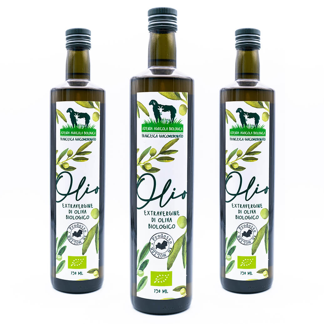 Olio Extra vergine di oliva - 750ml - Biologico Azienda agricola biologica