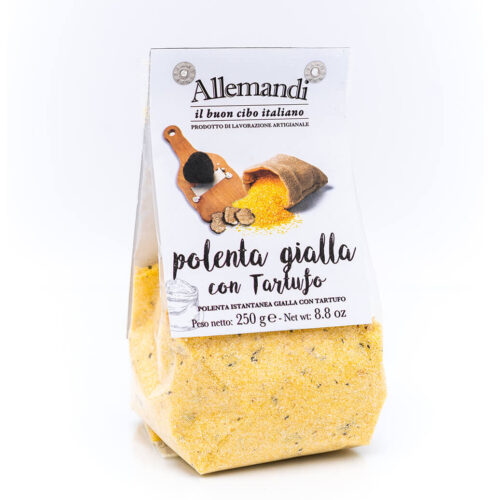 Polenta gialla con tartufo - Istantanea - Allemandi
