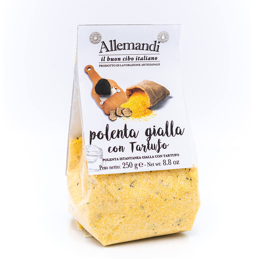Polenta gialla con tartufo - Istantanea - Allemandi